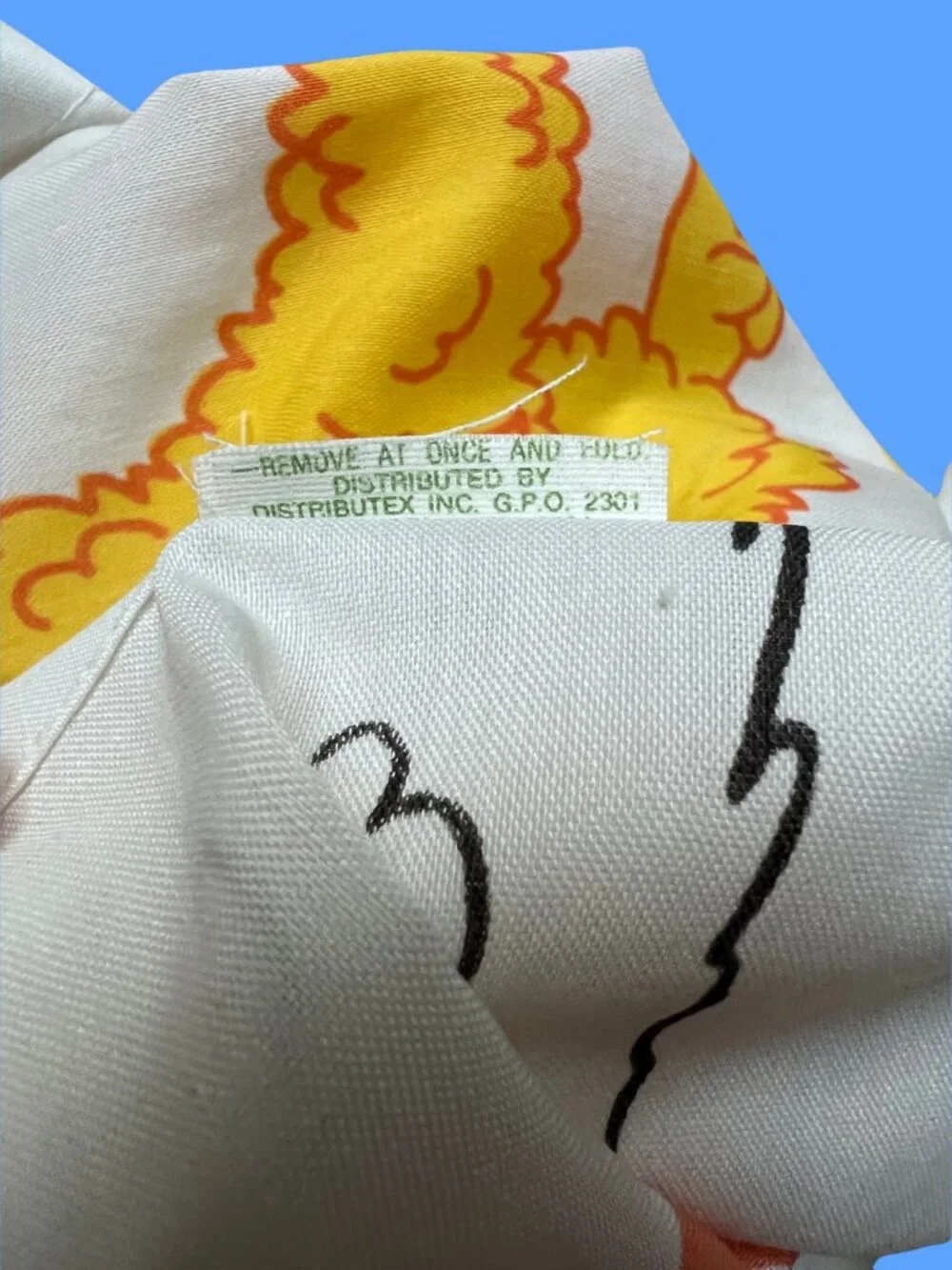 Vintage Sesame Street School Bus Pillow Case | CTW Childrens Television Workshop